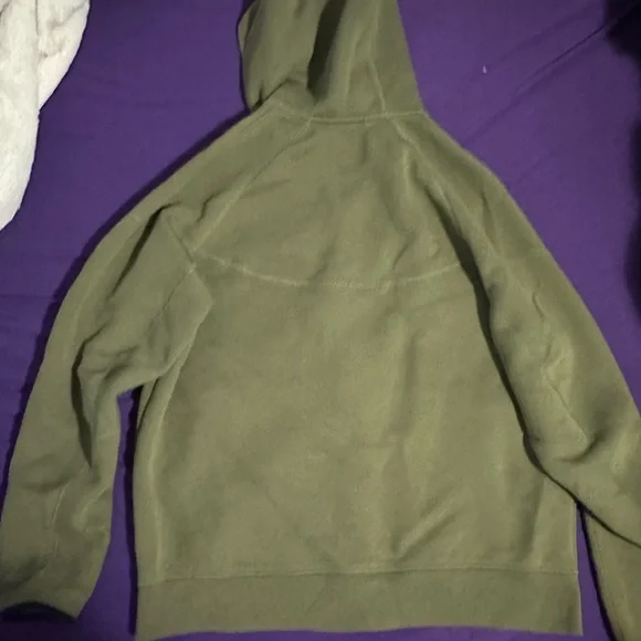 Nike Charcoal and Navy Fleece Hoodie - Picture 8 of 8